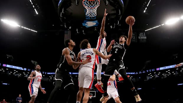 Brooklyn Nets forward Cameron Johnson